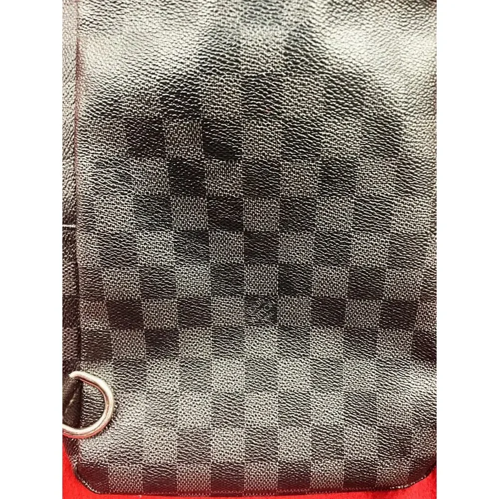 Louis Vuitton Avenue Sling Bag Damier Graphite Shoulder Bag w COA - PPSKN366579